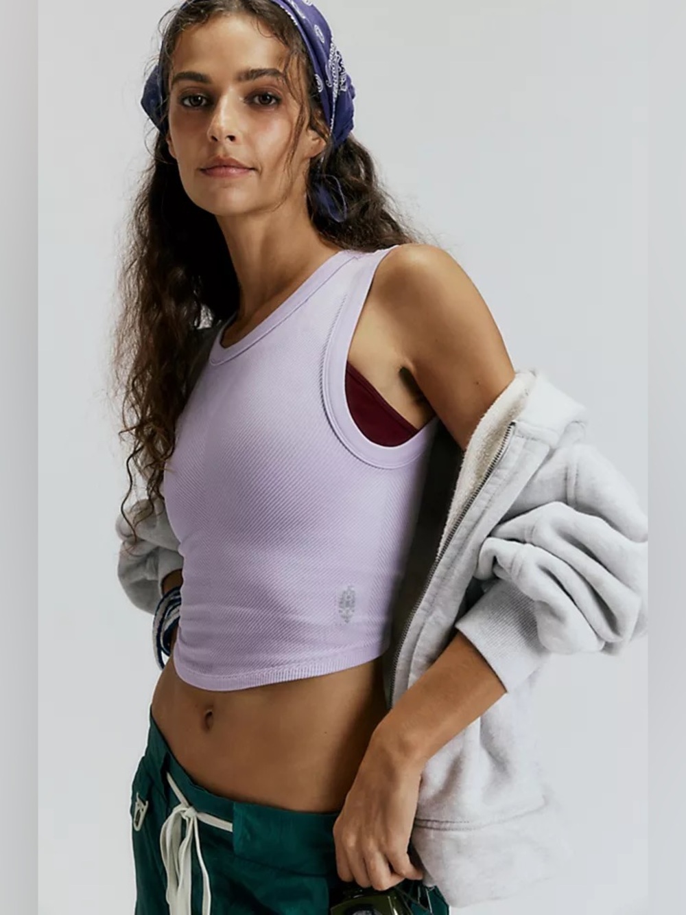 NWT! FP Free People Movement Free Throw Muscle Tank Sz XS/S